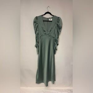 Line and Dot Maya Maxi Dress Glam Romantic Hoco Pinup Sexy Formal Womens Size S
